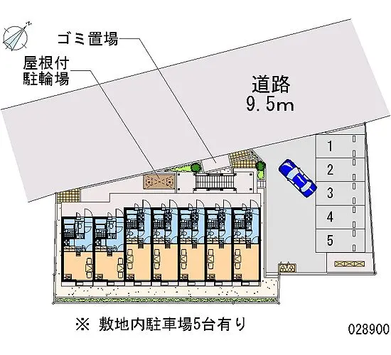 川越市笠幡 月極駐車場